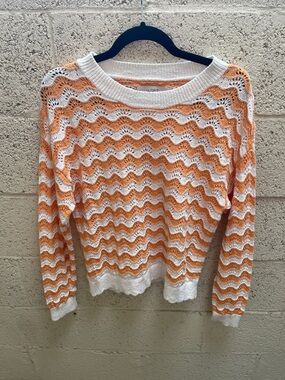 Loft Crochet Sweater Top
